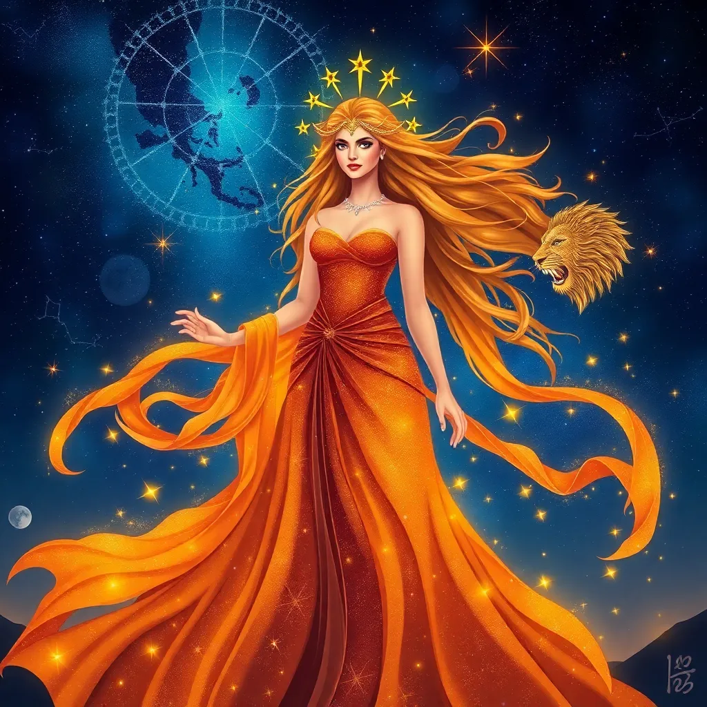 Leo: The Radiant Queen