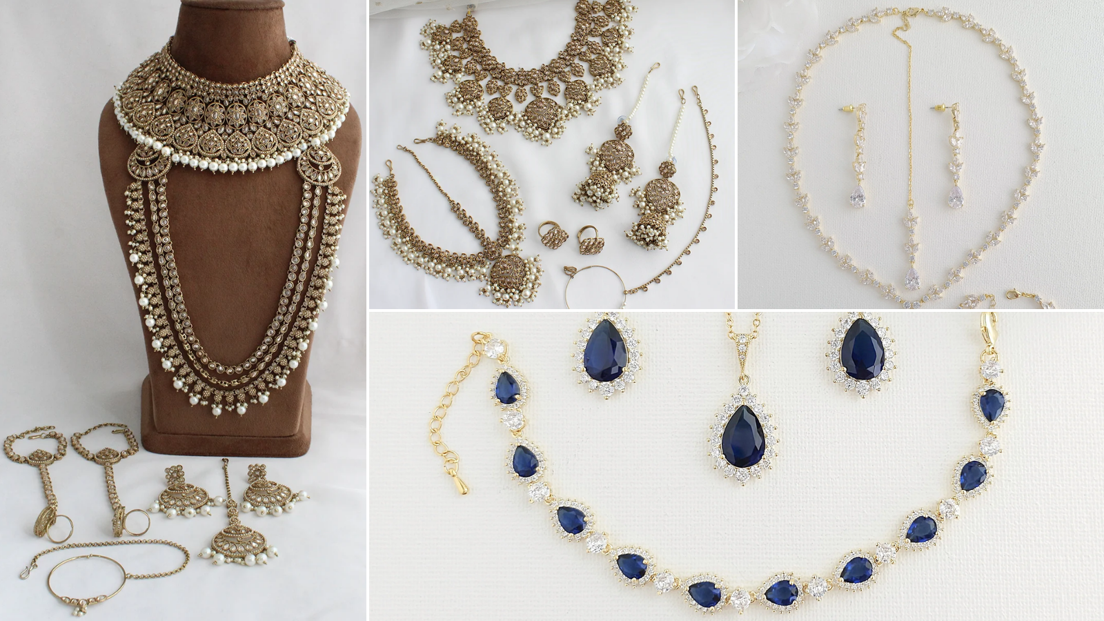 19 Bridal Jewelry Set Ideas for Every Wedding Style