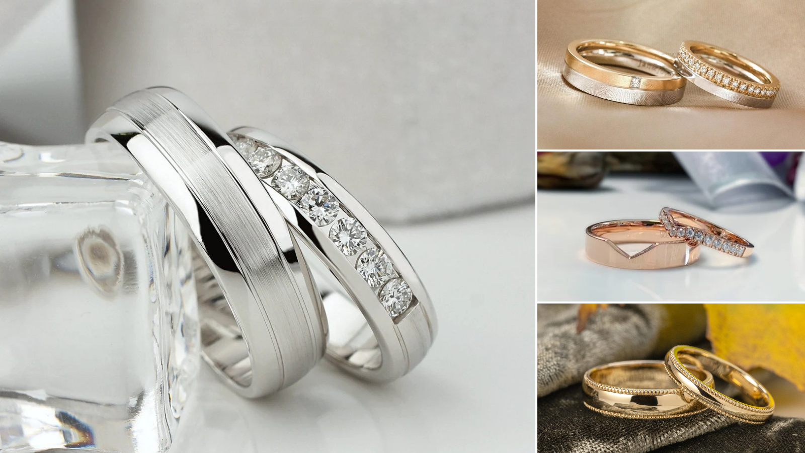 17 Matching Wedding Ring Ideas From Classic to Contemporary