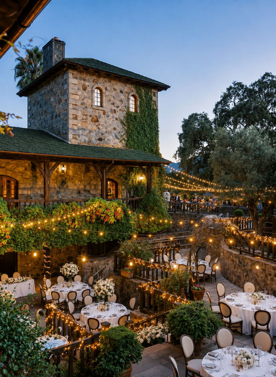 Napa Valley Vineyard Destination Wedding