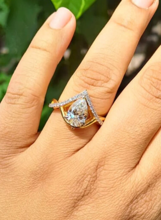 Art Deco Wedding Ring