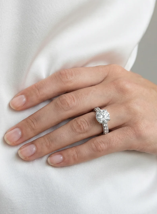 Classic Solitaire Wedding Ring