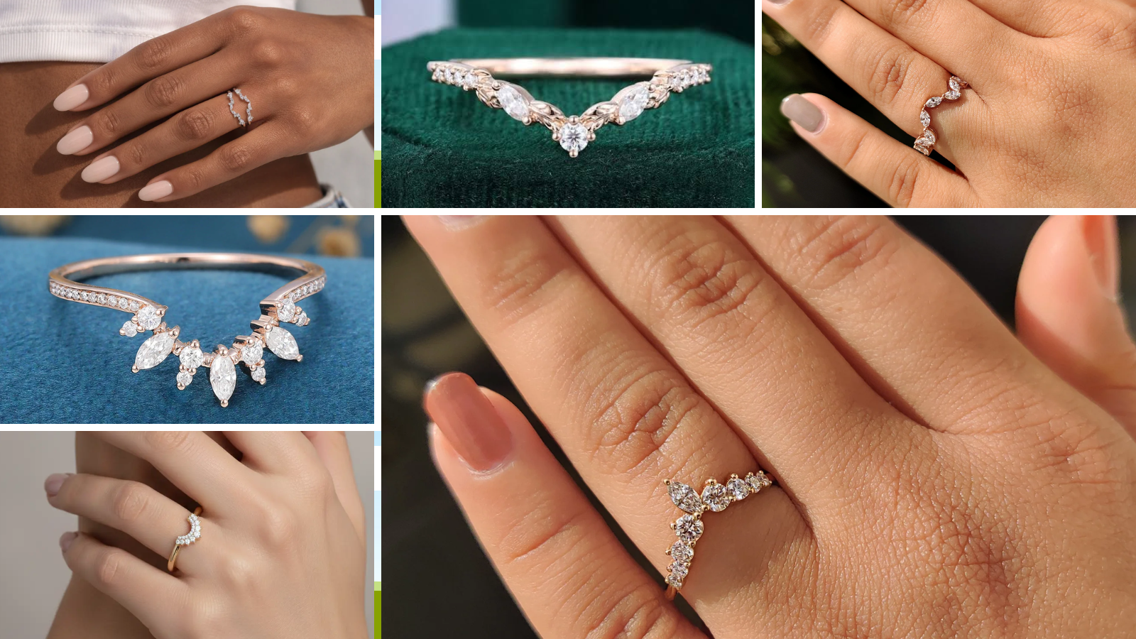 17 Best Curved Wedding Bands for a Beautiful Bridal Stack