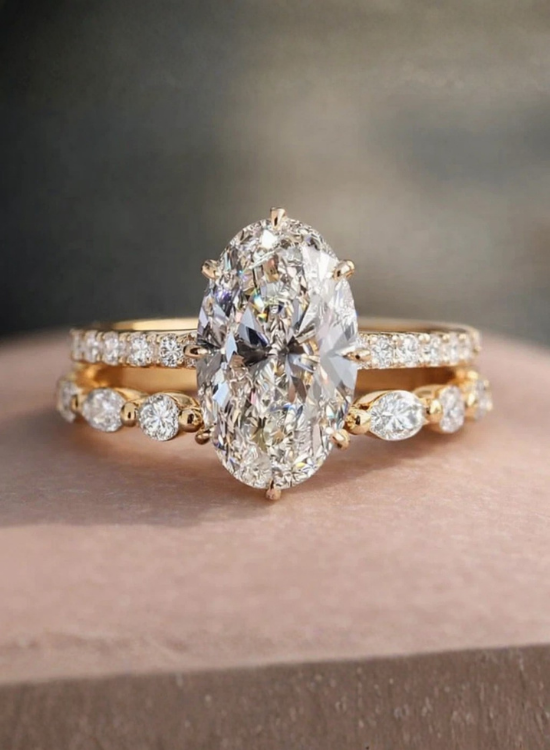 Hidden Halo Lab Grown Diamond Wedding Ring