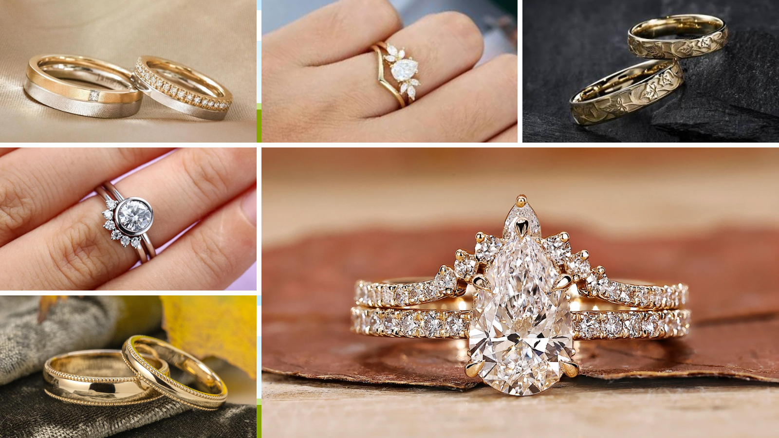 17 Matching Wedding Ring Ideas From Classic to Contemporary