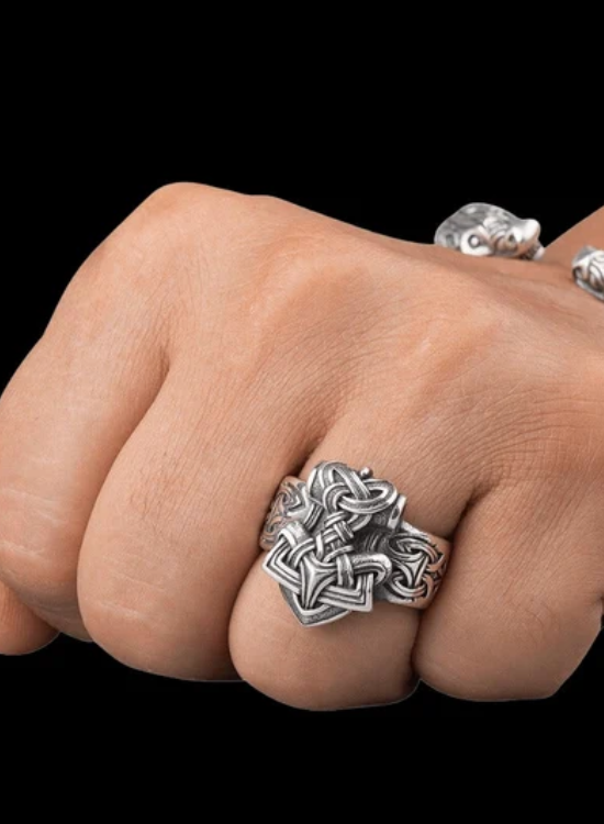 Mjölnir Viking Wedding Ring