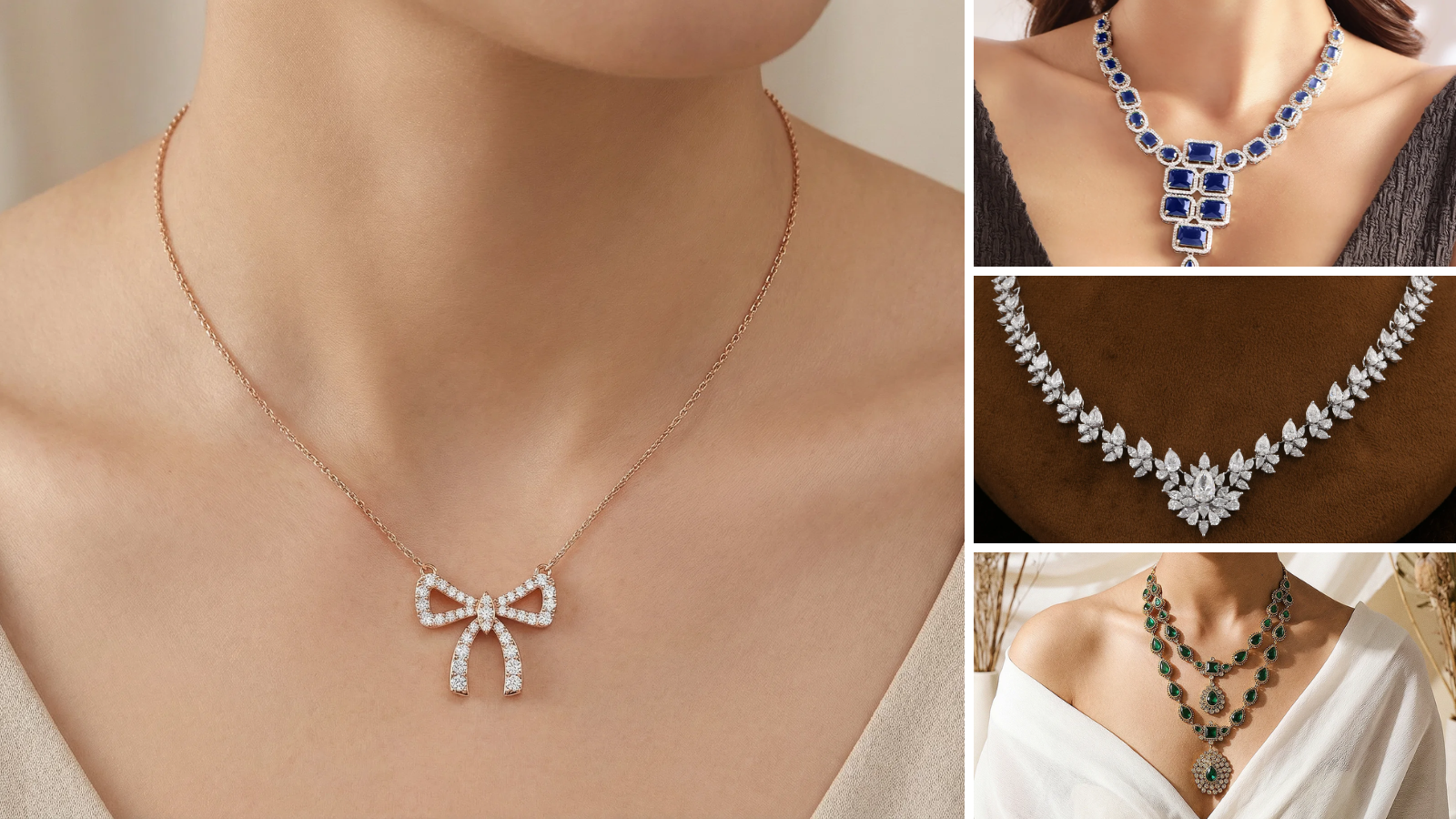 Statement Bridal Necklace ideas
