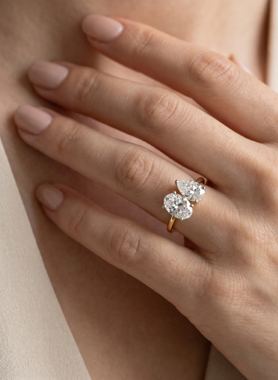 Toi et Moi Wedding Ring