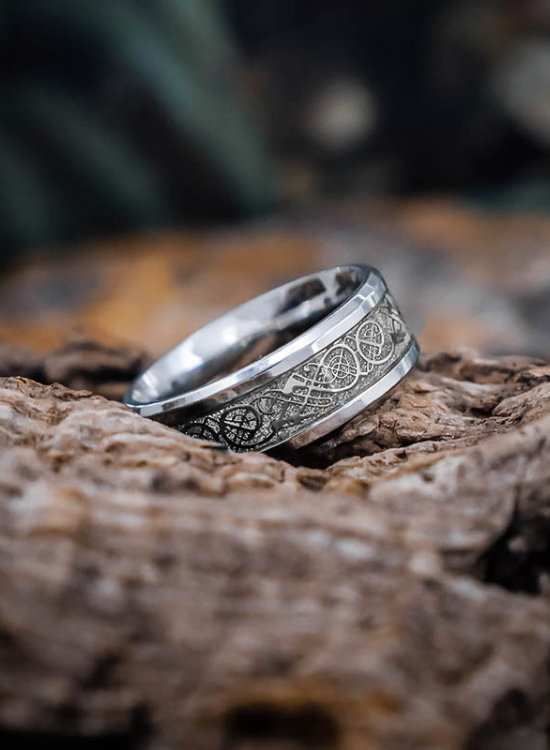 Viking Heritage Wedding Band