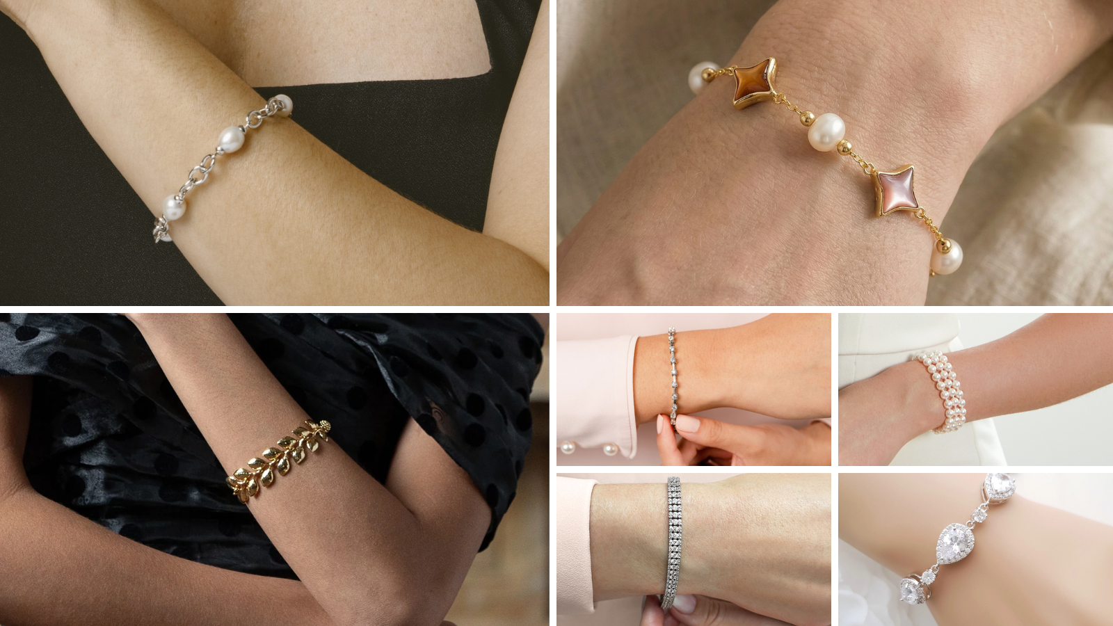 19 Beautiful Wedding Bracelet Ideas for Brides