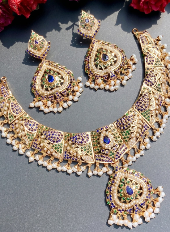 bridal wear jewellery set