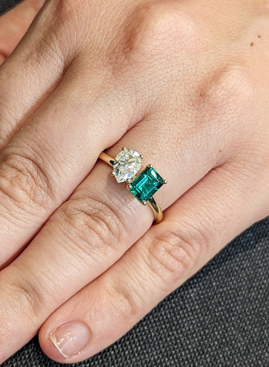 double cut ring