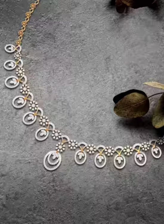halo necklace