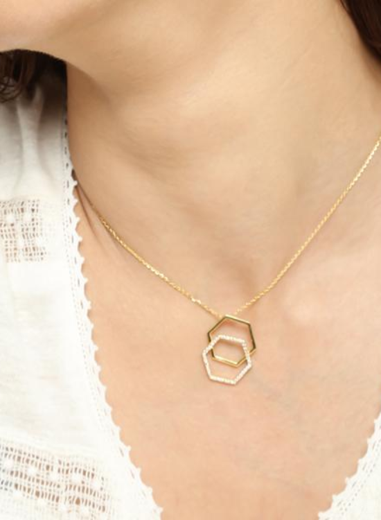 hexa necklace