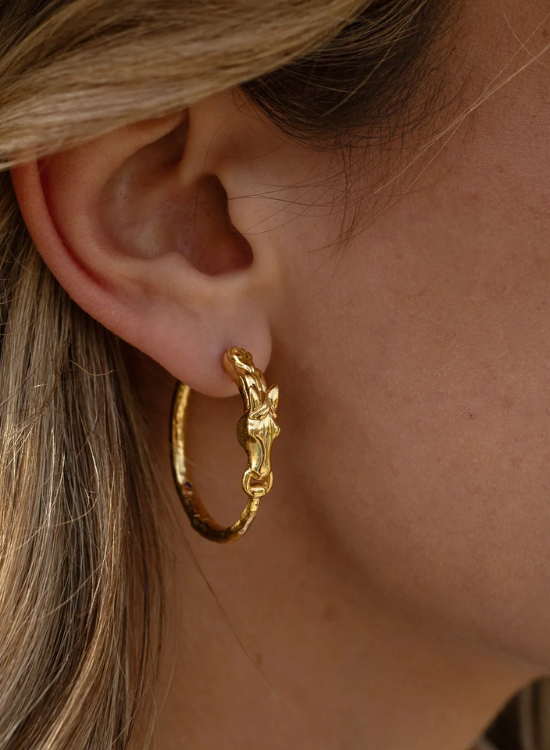 horsehead earings