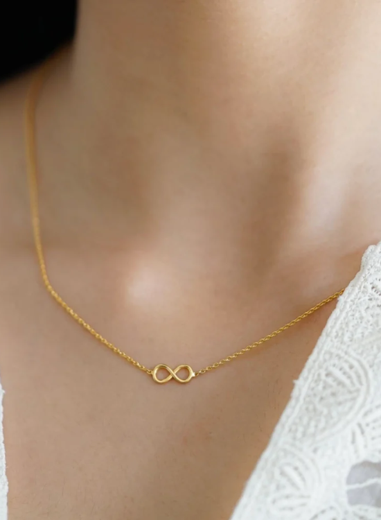 infinity wedding necklace