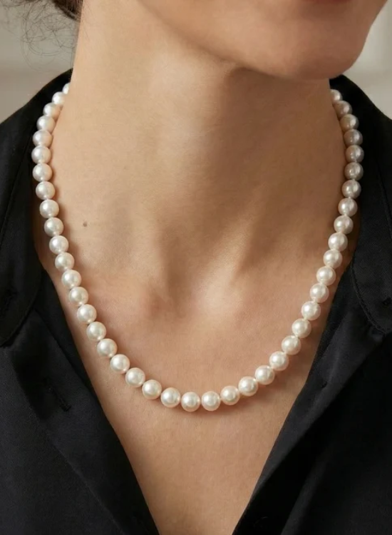 japanese pearl akoya necklace