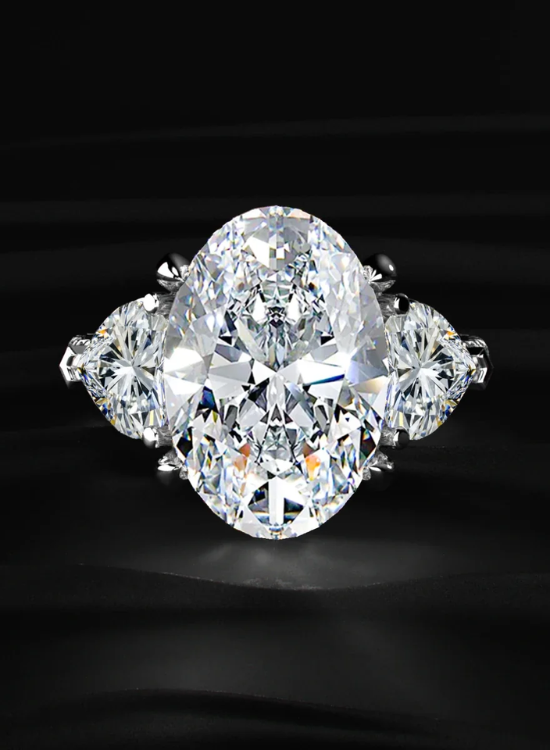 mixed stone ring