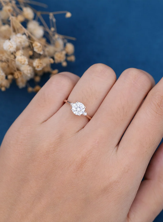 moissanite affordable ring
