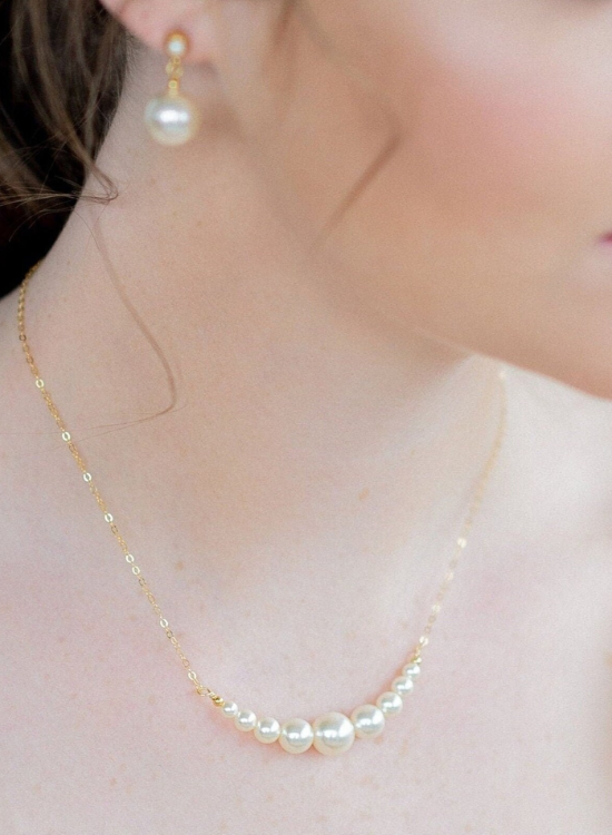 pearl bridal necklace