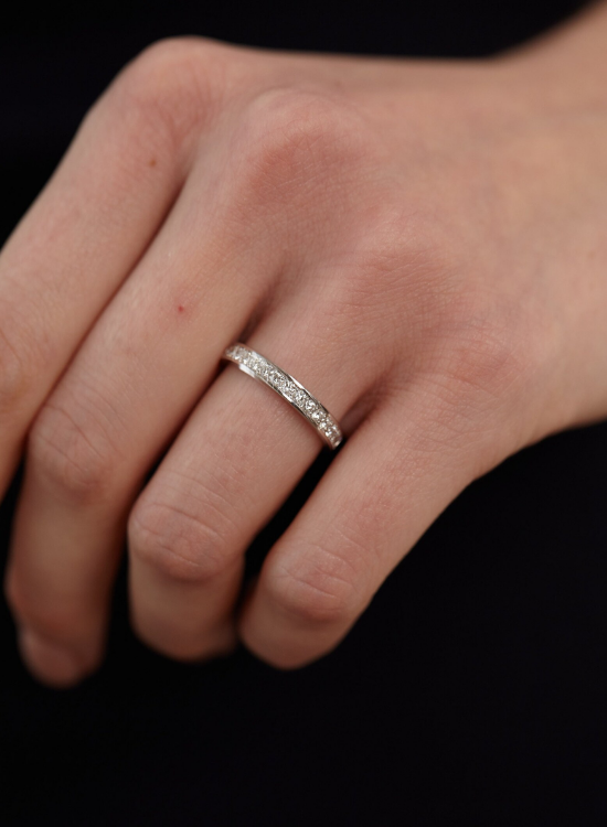 platinum diamond ring