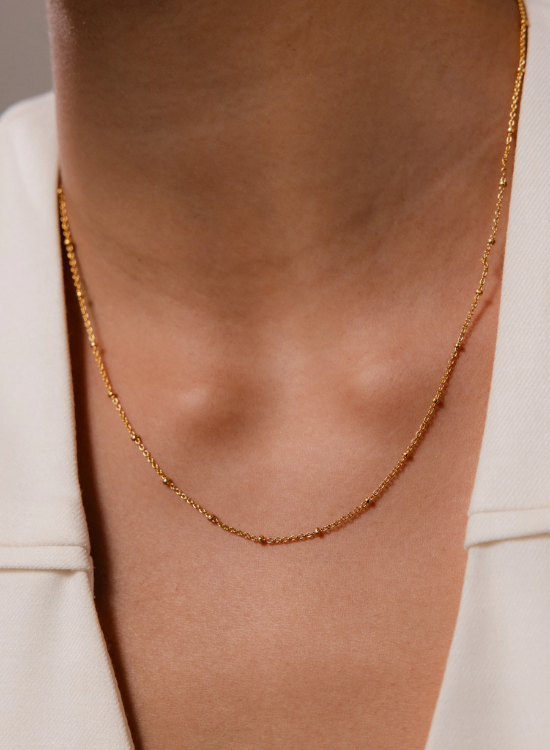 satellite cable necklace