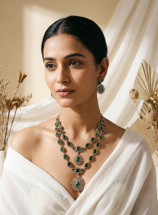 statement bridal necklcae