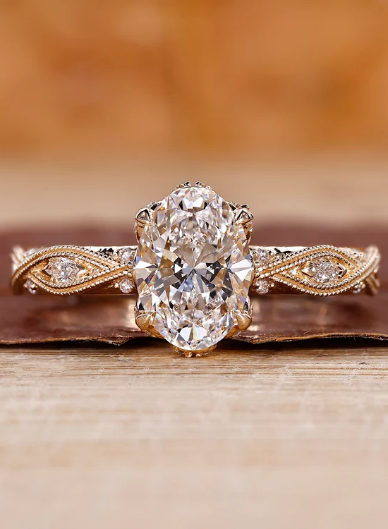 vintage diamond engagement