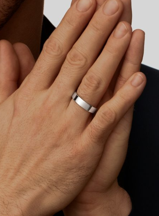 white gold wedding ring
