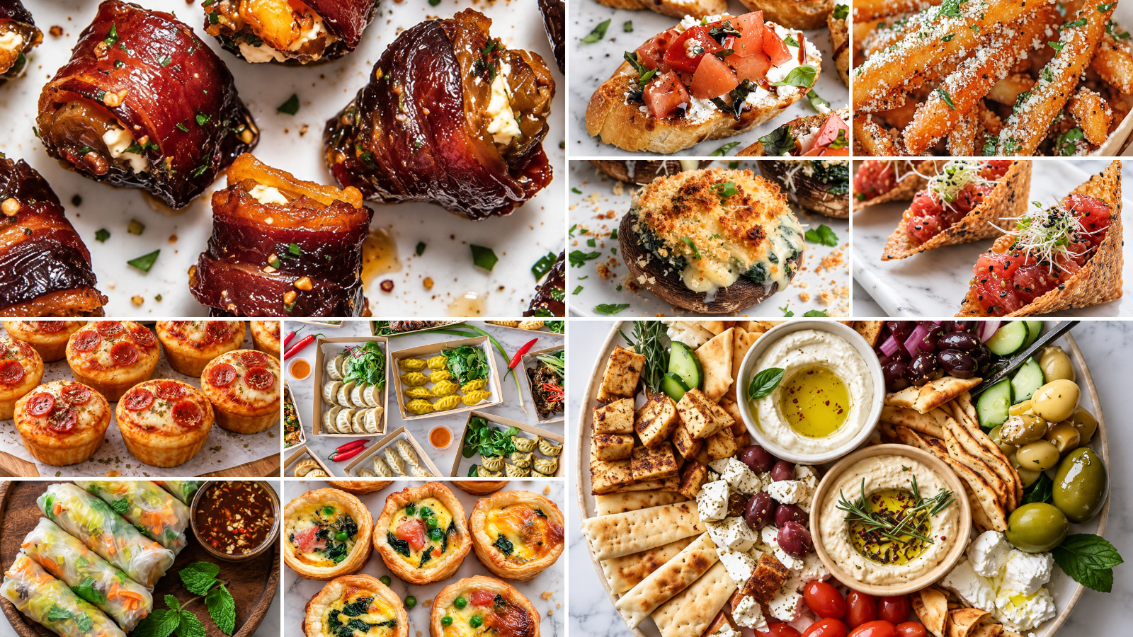21 Delicious Wedding Appetizers Ideas for Your Big Day