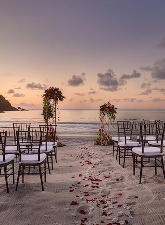 Beach Weddings in St. Lucia