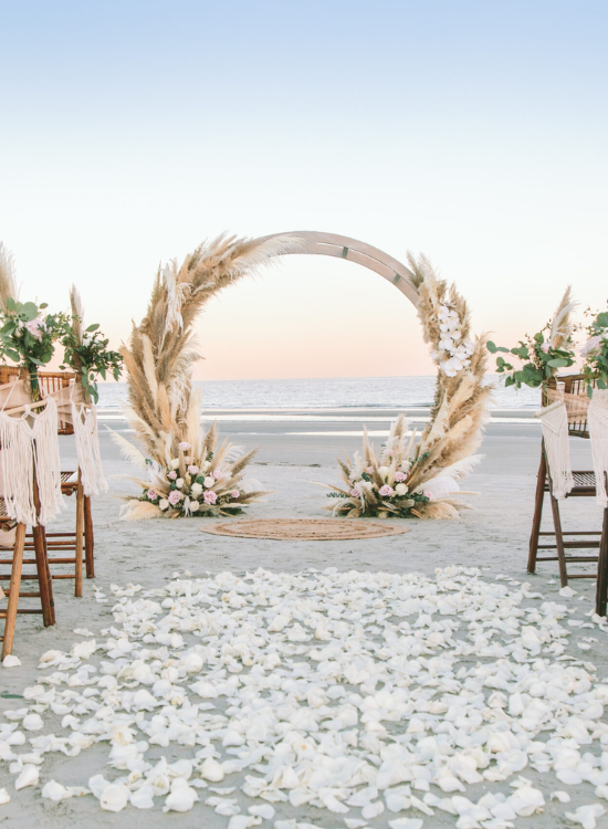 Boho Beach Wedding