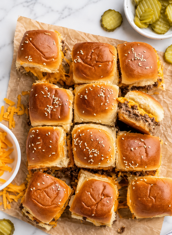 Mini Cheeseburger Sliders