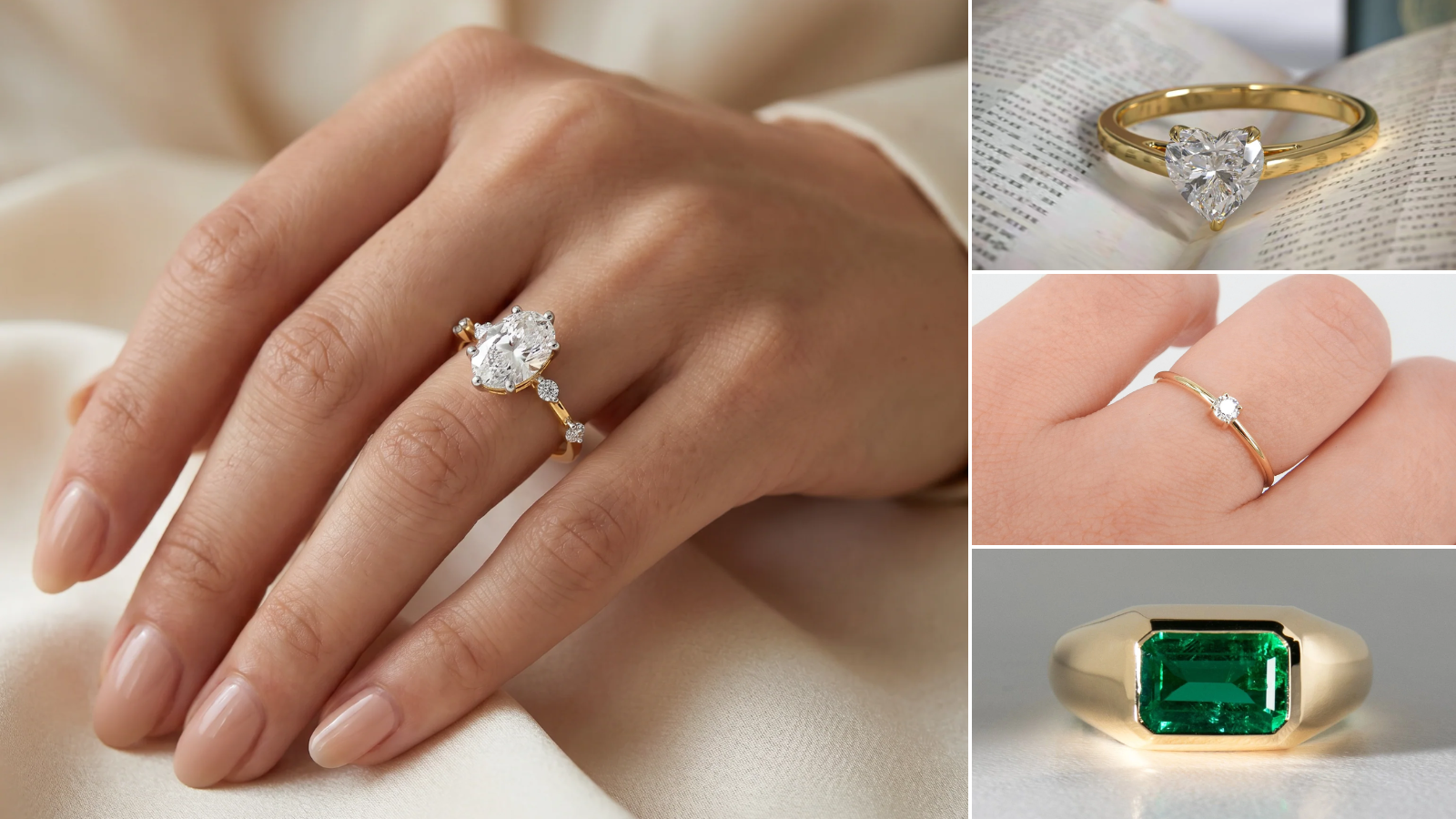 19 Delicate Minimalist Engagement Ring Ideas for a Subtle Look