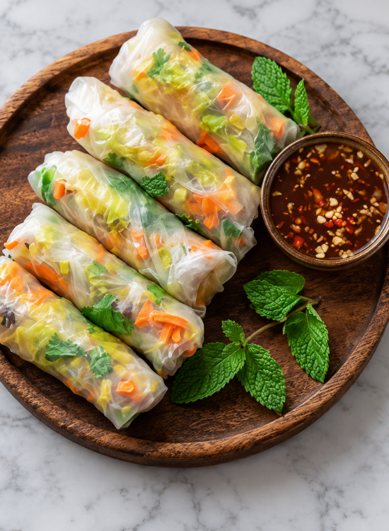 Vegetable Spring Rolls
