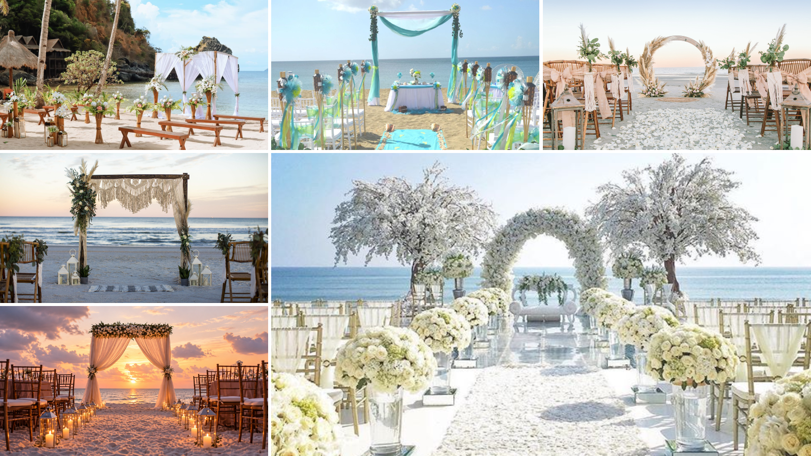 13 Beach Wedding Ideas for Your Big Day