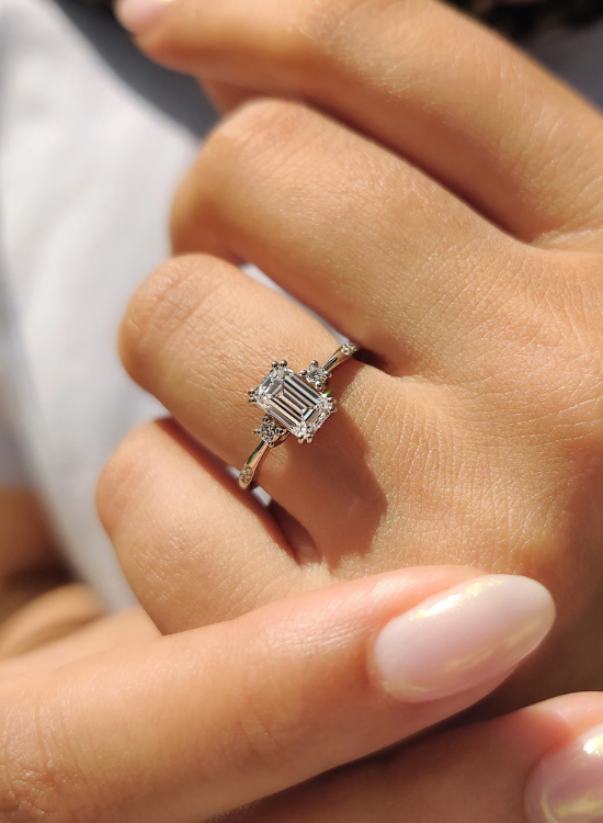 double prong ring