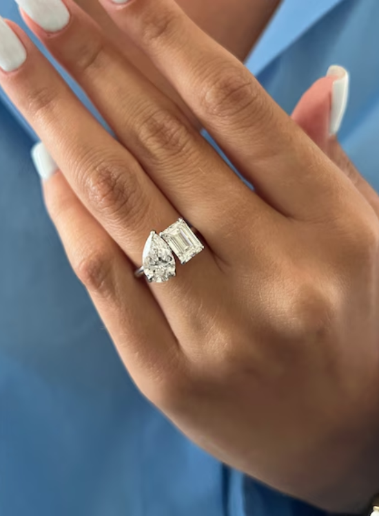 emerald et toi moi ring
