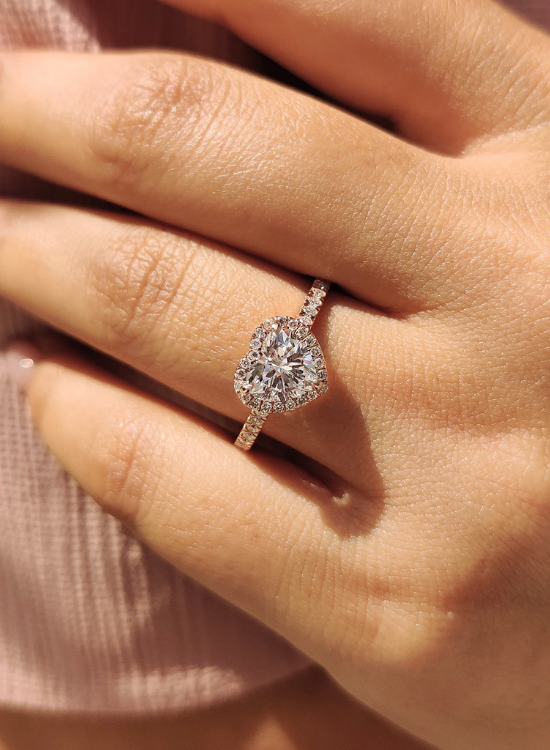 heart shape ring