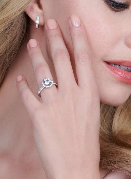 knife halo ring