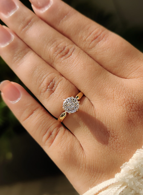 portugese cut vintage ring