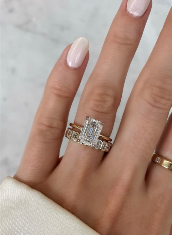 straight wedding band
