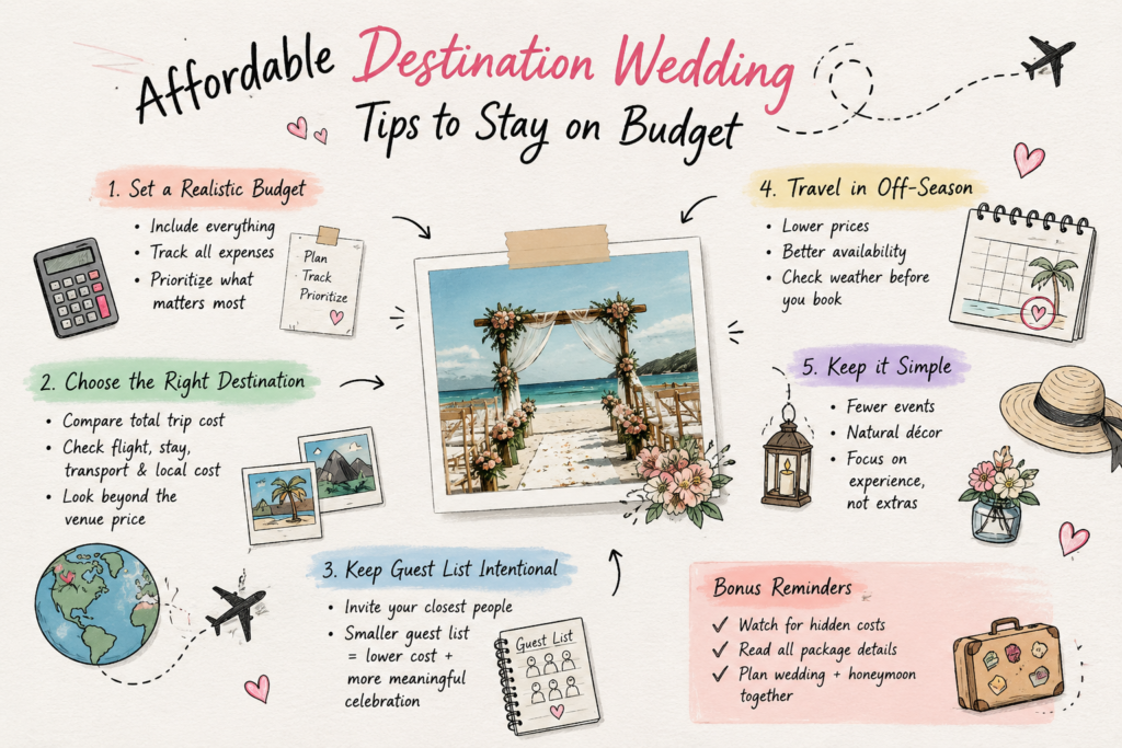 Affordable Destination Weddings on a Budget