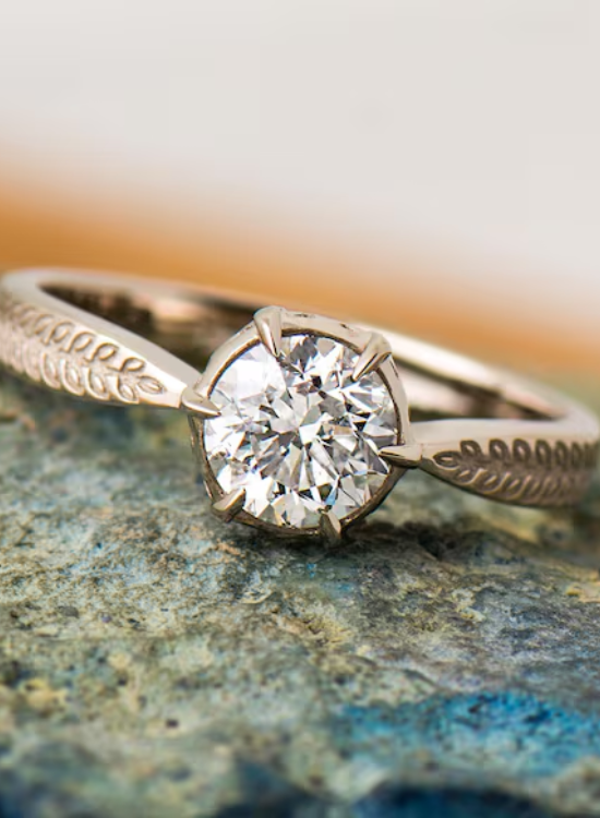 vintage pave ring