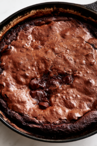 Brownie Skillet With Ice Cream recipe