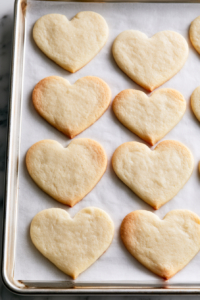 Heart-Shaped Sugar Cookies recipe