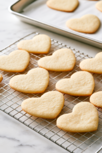Heart-Shaped Sugar Cookies recipe