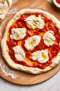 Homemade Margherita Pizza