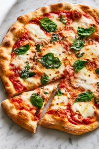 Homemade Margherita Pizza
