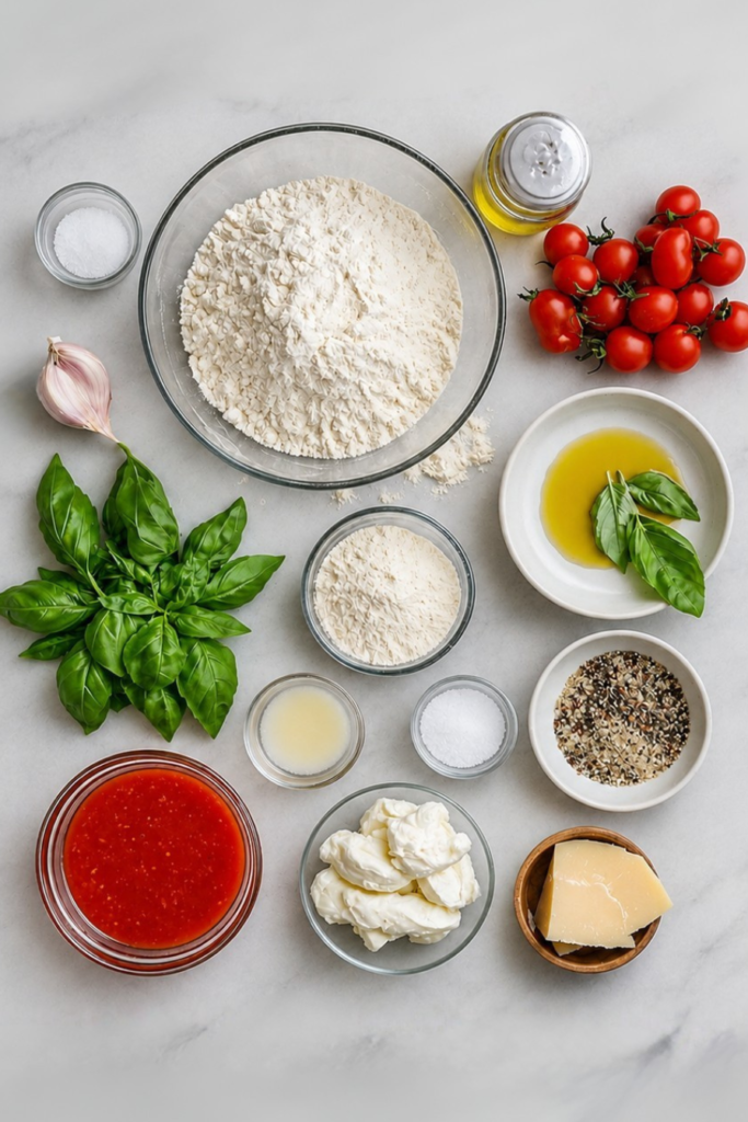 Homemade Margherita Pizza